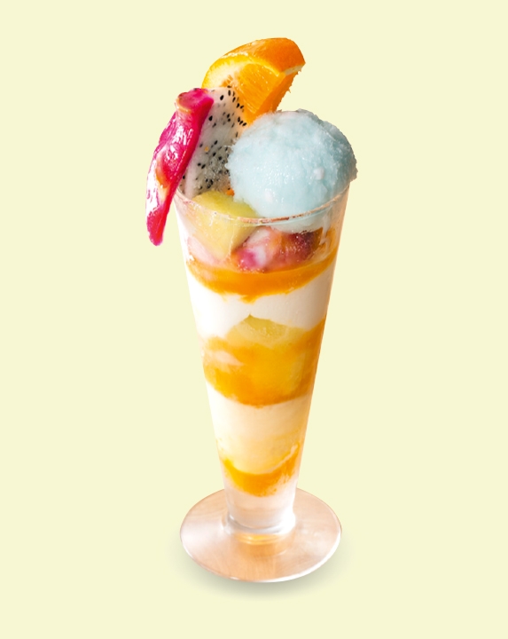 季節のパフェ