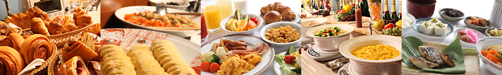 Japanese cuisine/Western cuisine、A breakfast buffet to satisfy both tastes